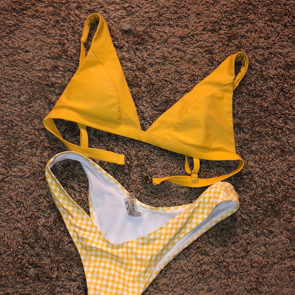 Yellow Zaful Bikini